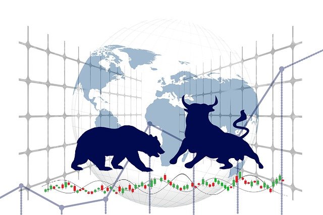 Stock market logo